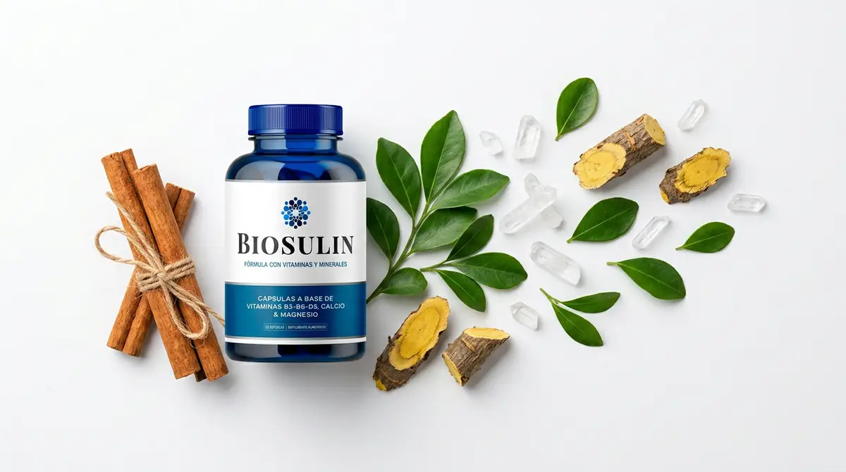 Biosulin como suplemento de apoyo, no como medicamento